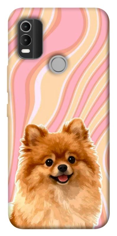 Чохол itsPrint Pastel spitz для Nokia C21 Plus, песики, купити оптом з доставкою