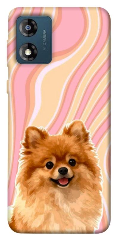 Чохол itsPrint Pastel spitz для Motorola Moto E13, песики, купити оптом з доставкою