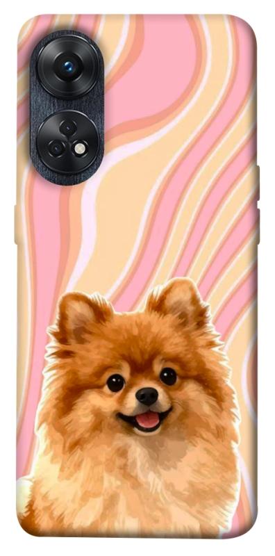 Чехол itsPrint Pastel spitz для Oppo Reno 8 T 4G, песики, купить оптом с доставкой