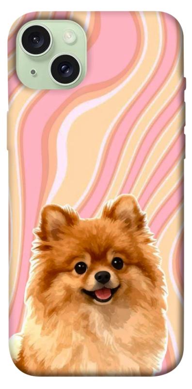 Чехол itsPrint Pastel spitz для Apple iPhone 15 Plus (6.7"), песики, купить оптом с доставкой