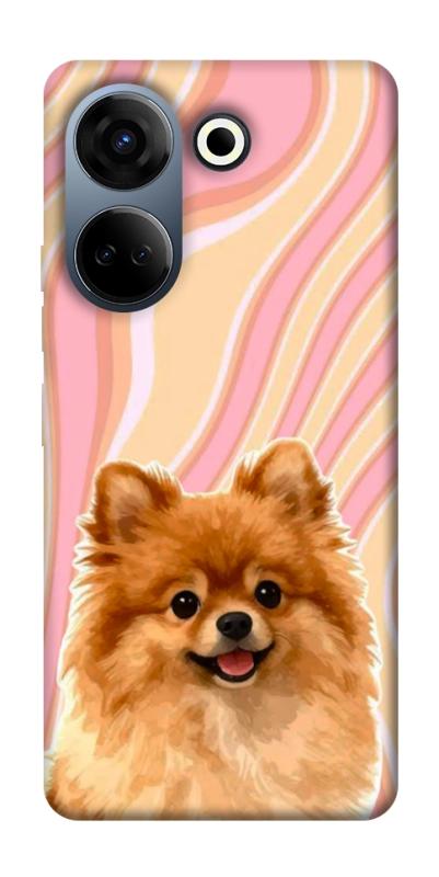 Чехол itsPrint Pastel spitz для TECNO Camon 20 Pro (CK7n), песики, купить оптом с доставкой