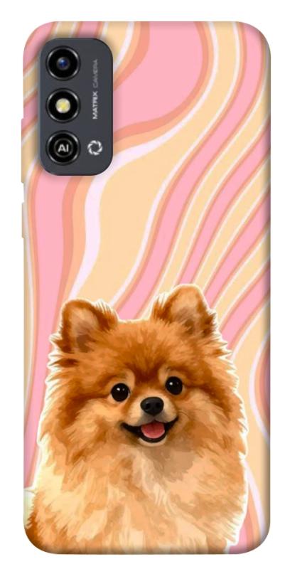 Чохол itsPrint Pastel spitz для ZTE Blade A53, песики, купити оптом з доставкою