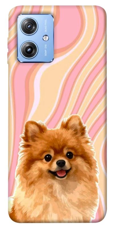 Чехол itsPrint Pastel spitz для Motorola Moto G84, песики, купить оптом с доставкой