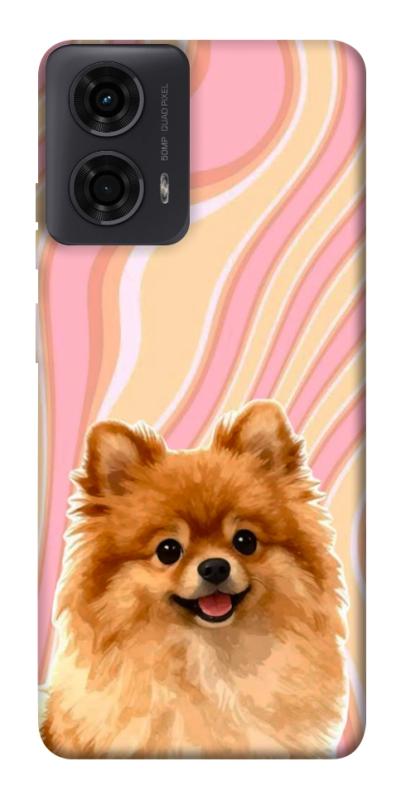 Чохол itsPrint Pastel spitz для Motorola Moto G24, песики, купити оптом з доставкою