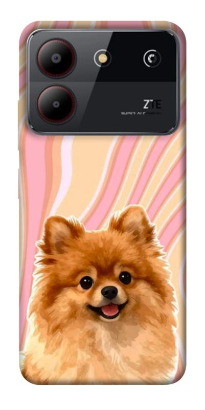 Чохол itsPrint Pastel spitz для ZTE Blade A54 4G, песики, купити оптом з доставкою