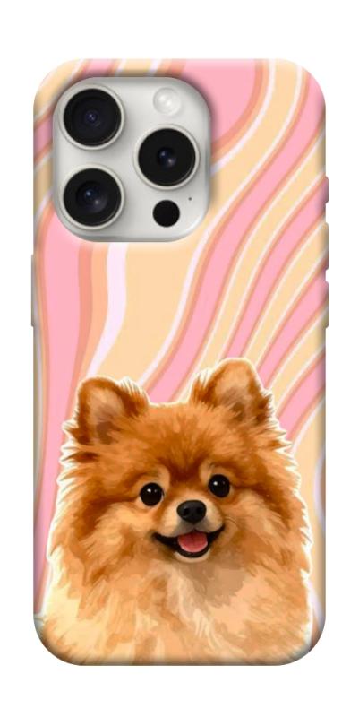 Чохол itsPrint Pastel spitz для Apple iPhone 16 Pro (6.3"), песики, купити оптом з доставкою