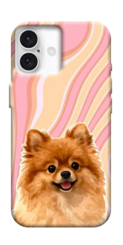 Чохол itsPrint Pastel spitz для Apple iPhone 16 Plus (6.7"), песики, купити оптом з доставкою