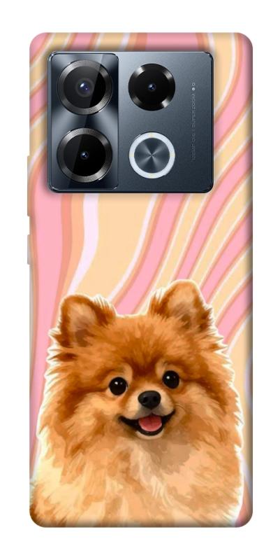 Чохол itsPrint Pastel spitz для Infinix Note 40 Pro 4G, песики, купити оптом з доставкою