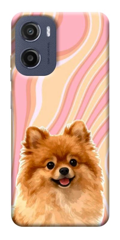 Чехол itsPrint Pastel spitz для Motorola Moto G05, песики, купить оптом с доставкой