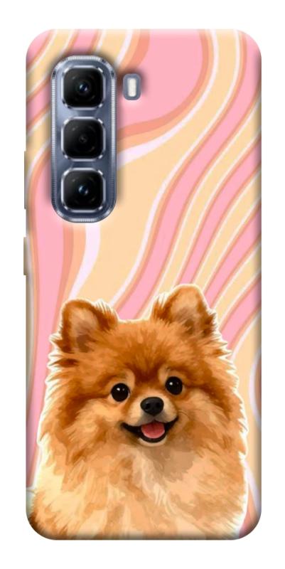 Чохол itsPrint Pastel spitz для Infinix Hot 50 Pro, песики, купити оптом з доставкою