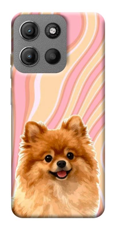 Чехол itsPrint Pastel spitz для Motorola Moto G15 4G, песики, купить оптом с доставкой