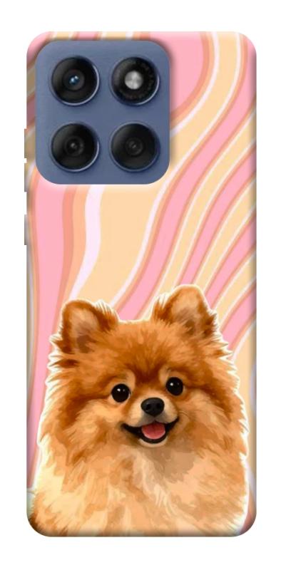 Чехол itsPrint Pastel spitz для Motorola Edge 60 Fusion, песики, купить оптом с доставкой