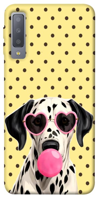 Чохол itsPrint Pinky dolmatin для Samsung A750 Galaxy A7 (2018), песики, купити оптом з доставкою