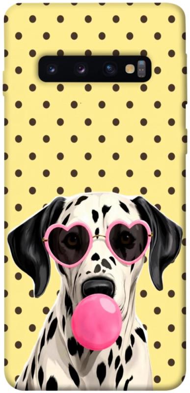 Чохол itsPrint Pinky dolmatin для Samsung Galaxy S10, песики, купити оптом з доставкою
