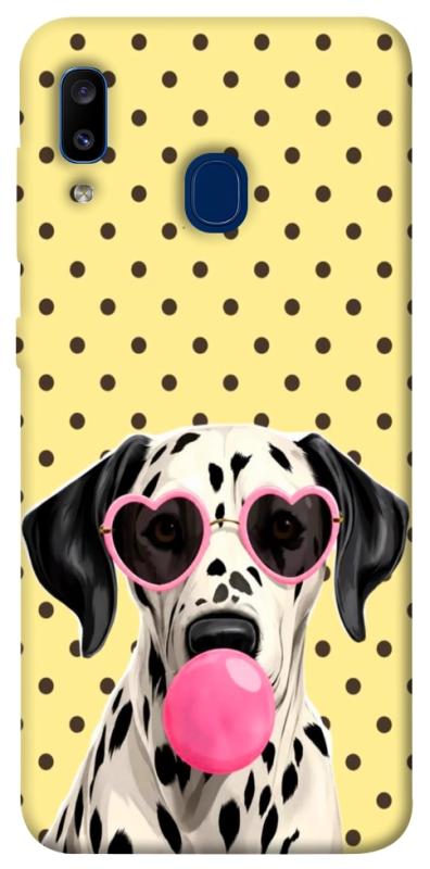 Чохол itsPrint Pinky dolmatin для Samsung Galaxy A20 / A30, песики, купити оптом з доставкою