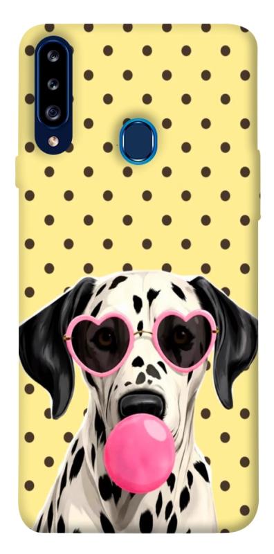 Чохол itsPrint Pinky dolmatin для Samsung Galaxy A20s, песики, купити оптом з доставкою