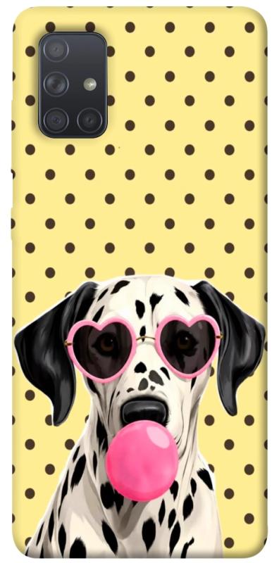 Чехол itsPrint Pinky dolmatin для Samsung Galaxy A71, песики, купить оптом с доставкой