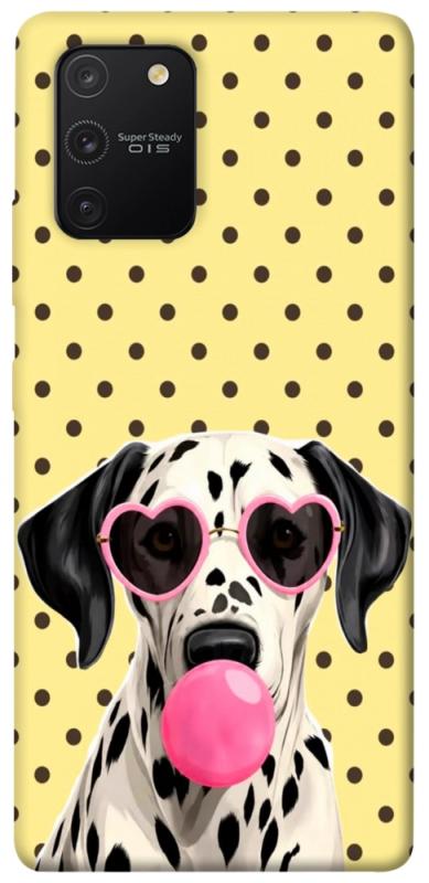 Чехол itsPrint Pinky dolmatin для Samsung Galaxy S10 Lite, песики, купить оптом с доставкой