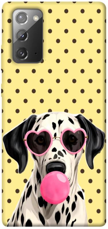 Чехол itsPrint Pinky dolmatin для Samsung Galaxy Note 20, песики, купить оптом с доставкой