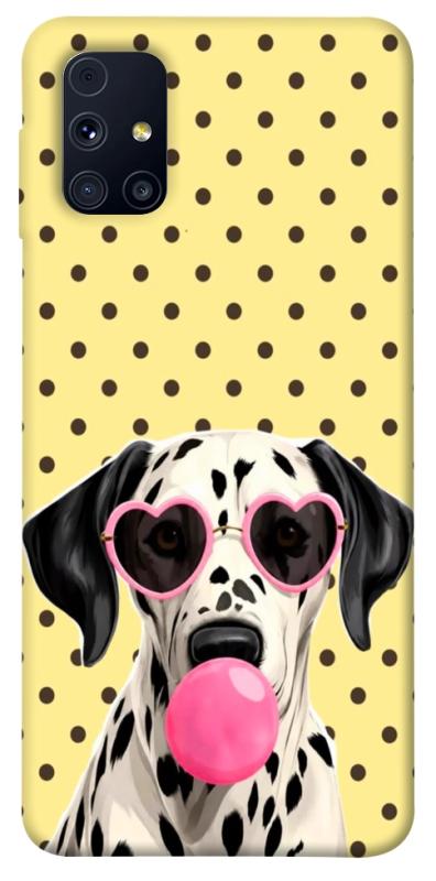 Чехол itsPrint Pinky dolmatin для Samsung Galaxy M31s, песики, купить оптом с доставкой
