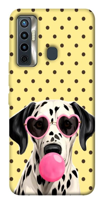 Чохол itsPrint Pinky dolmatin для TECNO Camon 17 Pro, песики, купити оптом з доставкою