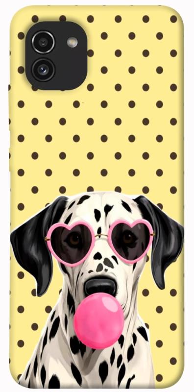 Чехол itsPrint Pinky dolmatin для Samsung Galaxy A03, песики, купить оптом с доставкой