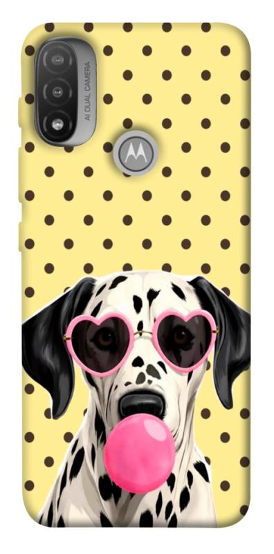Чохол itsPrint Pinky dolmatin для Motorola Moto E20, песики, купити оптом з доставкою