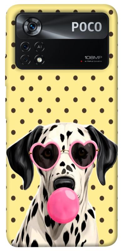 Чохол itsPrint Pinky dolmatin для Xiaomi Poco X4 Pro 5G, песики, купити оптом з доставкою