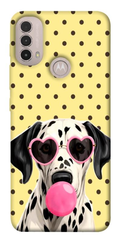 Чохол itsPrint Pinky dolmatin для Motorola Moto E40, песики, купити оптом з доставкою