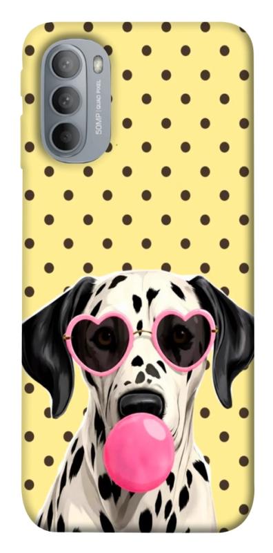 Чехол itsPrint Pinky dolmatin для Motorola Moto G31, песики, купить оптом с доставкой