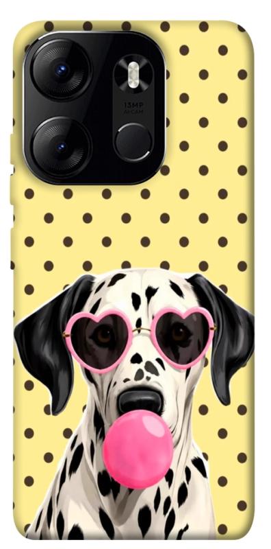 Чохол itsPrint Pinky dolmatin для Tecno Spark Go 2023, песики, купити оптом з доставкою