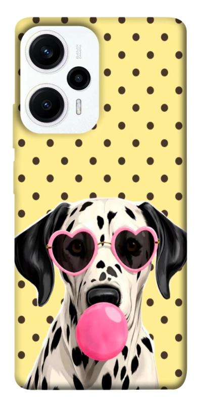 Чохол itsPrint Pinky dolmatin для Xiaomi Poco F5 / Note 12 Turbo, песики, купити оптом з доставкою