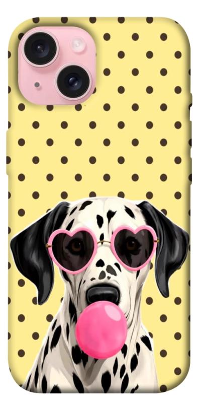 Чохол itsPrint Pinky dolmatin для Apple iPhone 15 (6.1"), песики, купити оптом з доставкою