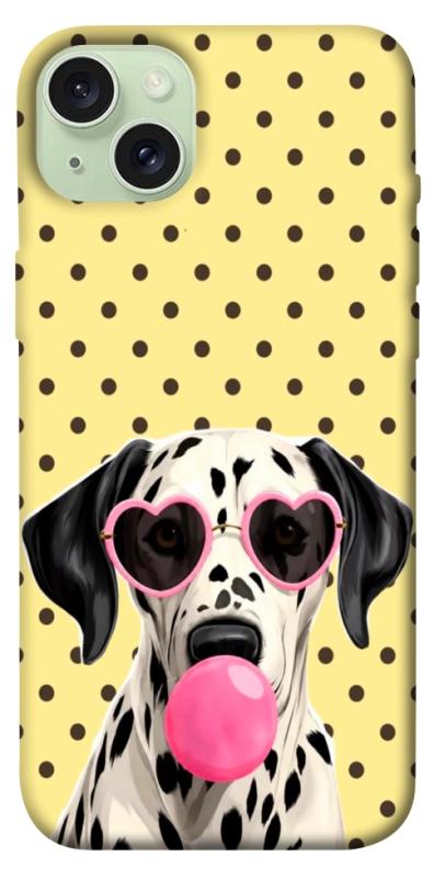 Чехол itsPrint Pinky dolmatin для Apple iPhone 15 Plus (6.7"), песики, купить оптом с доставкой