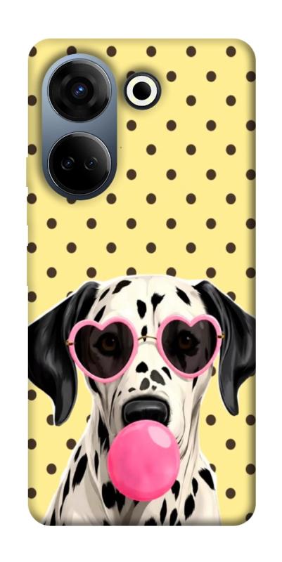 Чохол itsPrint Pinky dolmatin для TECNO Camon 20 Pro (CK7n), песики, купити оптом з доставкою