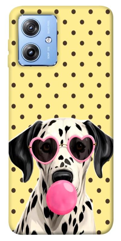 Чохол itsPrint Pinky dolmatin для Motorola Moto G84, песики, купити оптом з доставкою