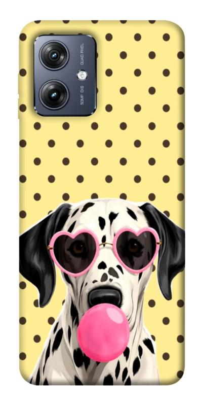 Чохол itsPrint Pinky dolmatin для Motorola Moto G54, песики, купити оптом з доставкою