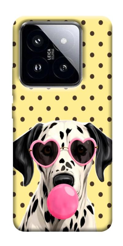 Чохол itsPrint Pinky dolmatin для Xiaomi 14 Pro, песики, купити оптом з доставкою