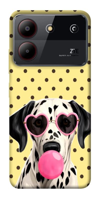 Чохол itsPrint Pinky dolmatin для ZTE Blade A54 4G, песики, купити оптом з доставкою