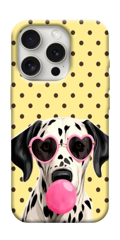 Чехол itsPrint Pinky dolmatin для Apple iPhone 16 Pro Max (6.9"), песики, купить оптом с доставкой