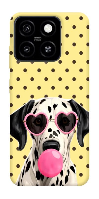 Чехол itsPrint Pinky dolmatin для ZTE Blade A55 4G, песики, купить оптом с доставкой
