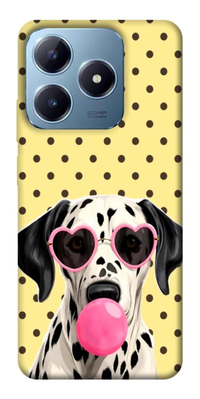 Чохол itsPrint Pinky dolmatin для Realme C63 4G, песики, купити оптом з доставкою