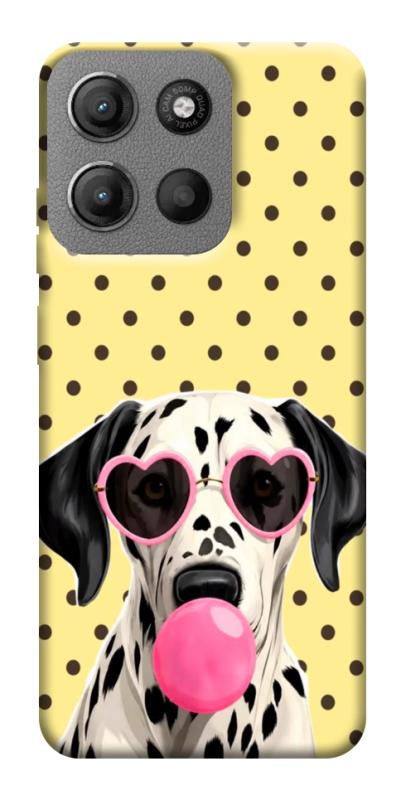 Чехол itsPrint Pinky dolmatin для Motorola Moto G15 4G, песики, купить оптом с доставкой