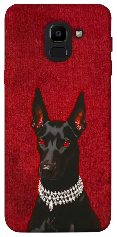 Чохол itsPrint Premium doberman для Samsung J600F Galaxy J6 (2018), песики, купити оптом з доставкою