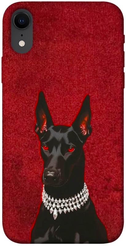 Чехол itsPrint Premium doberman для Apple iPhone XR (6.1"), песики, купить оптом с доставкой