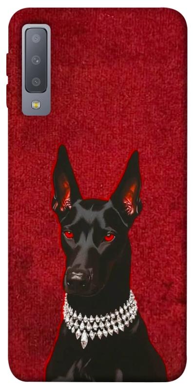 Чохол itsPrint Premium doberman для Samsung A750 Galaxy A7 (2018), песики, купити оптом з доставкою