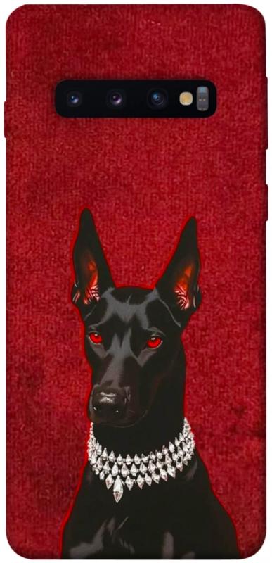Чохол itsPrint Premium doberman для Samsung Galaxy S10, песики, купити оптом з доставкою
