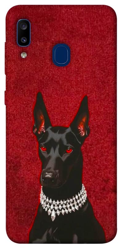 Чохол itsPrint Premium doberman для Samsung Galaxy A20 / A30, песики, купити оптом з доставкою