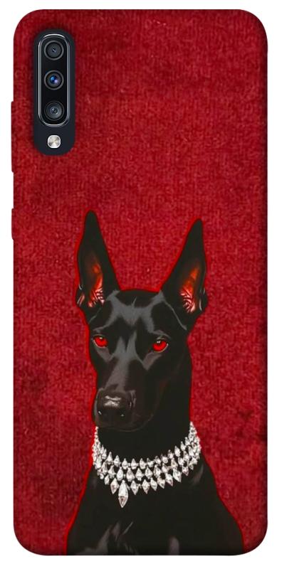 Чохол itsPrint Premium doberman для Samsung Galaxy A70 (A705F), песики, купити оптом з доставкою
