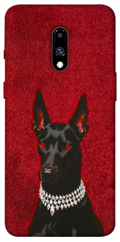 Чохол itsPrint Premium doberman для OnePlus 7, песики, купити оптом з доставкою